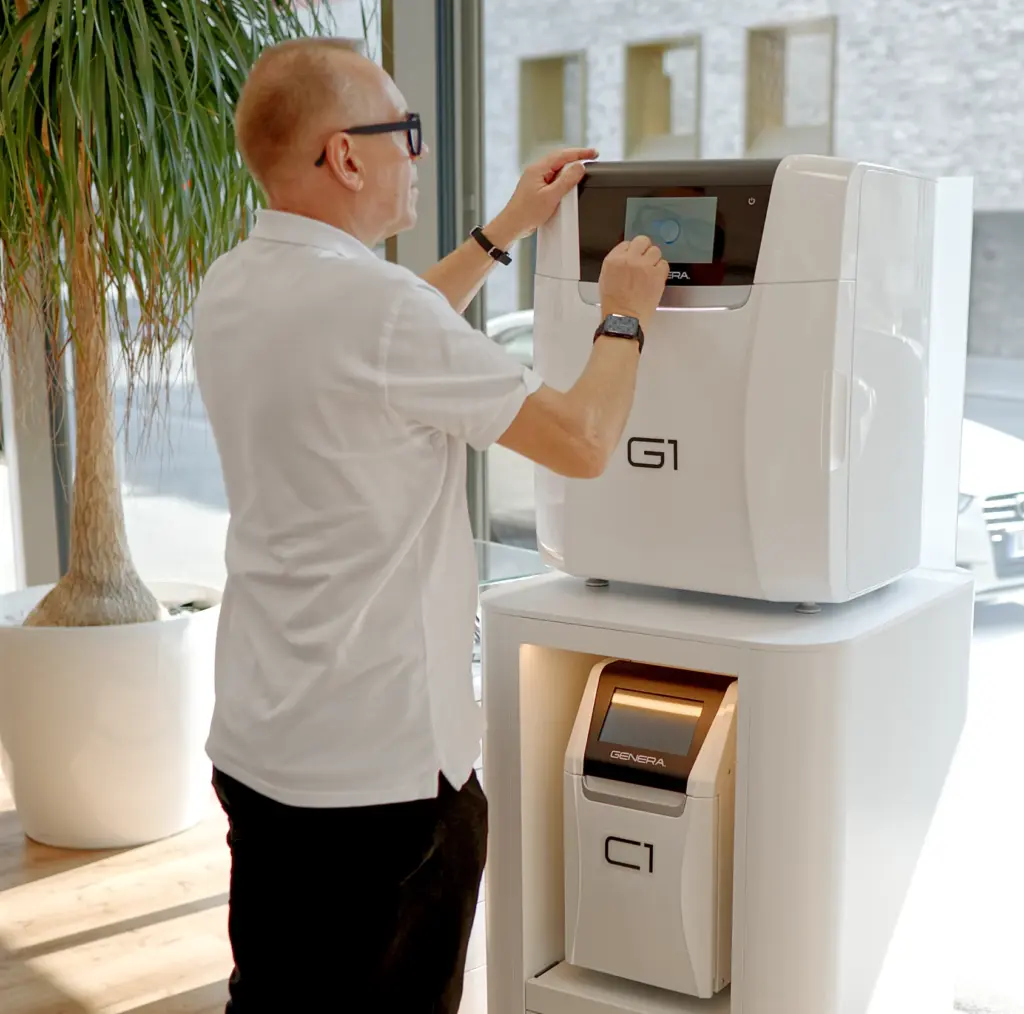 Genera 3D Drucker wird programmiert