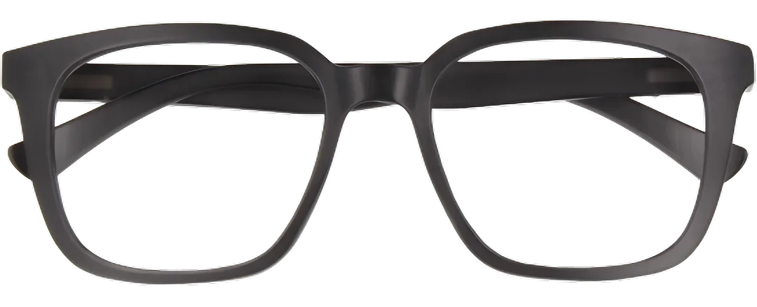 Brille in schwarz im klassischen Look